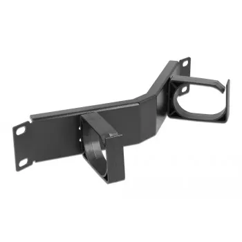 Kabelmanagementpaneel DeLOCK 10 inch 1HE zwart met haken