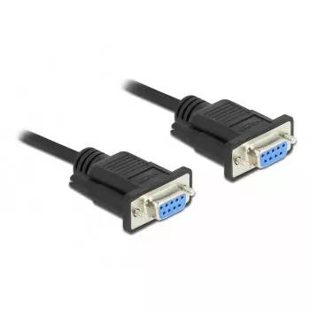 Seriële kabel DeLOCK 87785 zwart 2 m DB-9