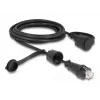 DeLOCK netwerkkabel RJ45-stekker naar RJ45-stekker Cat.6 STP 3 m IP68 waterdicht