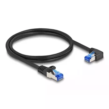 DeLOCK netwerkkabel RJ45 Cat.6A S/FTP 1 m zwart
