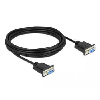 Seriële kabel DeLOCK 87784 zwart 5 m DB-9