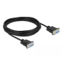 Seriële kabel DeLOCK 87784 zwart 5 m DB-9