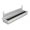 Kabeldoorvoer DELOCK 66862 voor tafel, zilver, 80×280×28 mm