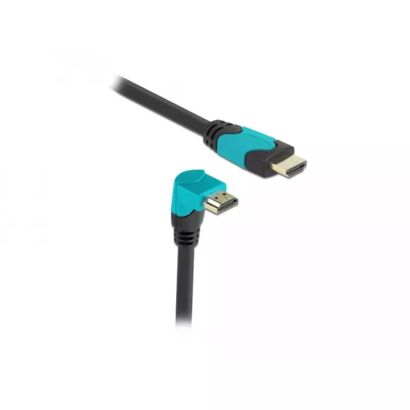HDMI-kabel DeLOCK 86993 3 m HDMI type A standaard zwart blauw