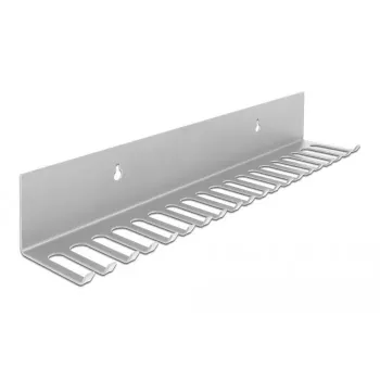 Kabelhouder DeLOCK 318 x 65 mm wandmontage grijs