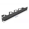 Kabelmanagementpaneel DeLOCK 19 inch 66848 zwart met 5 haken