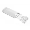 Kabelgoot DeLOCK 20885 ondertafelmontage 63 x 28 mm wit 2 stuks