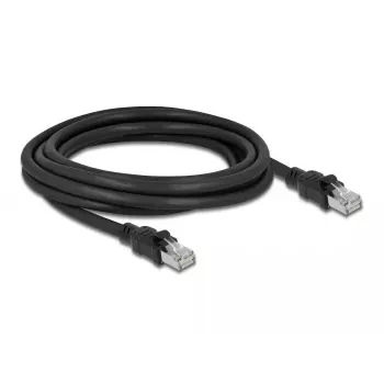Netwerkkabel DeLOCK RJ45 Cat.6A F/UTP 3m zwart