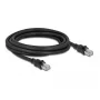 Netwerkkabel DeLOCK RJ45 Cat.6A F/UTP 3m zwart