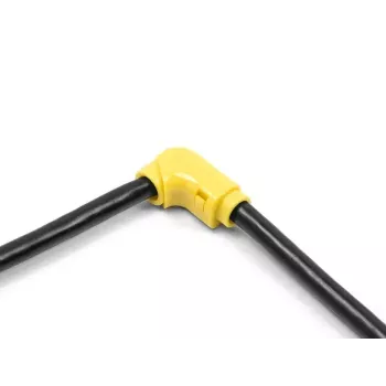 Kabelclip DeLOCK 88123 geel 8 stuks universeel