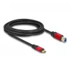 DeLOCK USB-kabel USB Type-C stekker op USB Type-B stekker 3m 5 Gbit/s