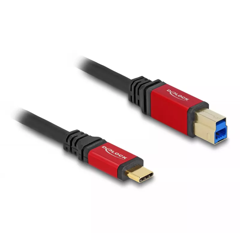 DeLOCK USB-kabel USB Type-C stekker op USB Type-B stekker 3m 5 Gbit/s