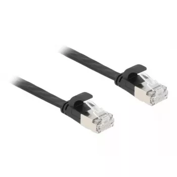 Netwerkkabel DeLOCK 81163 RJ-45 Cat6a 1 m zwart