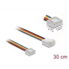 DeLOCK 90868 Ventilatorverlengkabel PWM 4-pins JST, male naar female, connectorlengte 7 mm, 30 cm