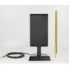 Delock 88992 LTE-antenne, SMA, 2-4 dBi, omnidirectioneel, magneetvoet, ULA 100 1 m kabel, zwart
