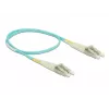 Glasvezelkabel DeLOCK LC naar LC multimode OM3 0,5 m