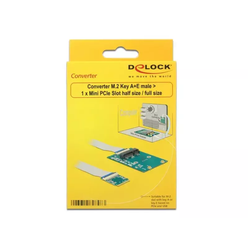 Interfacekaart DeLOCK 62848 intern M.2 mini PCI Express