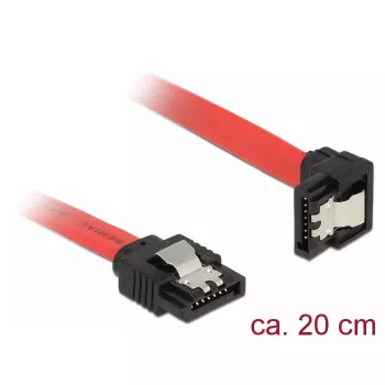 SATA-kabel DeLOCK 83977 0,2 m zwart rood