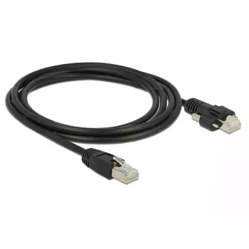 Netwerkkabel DeLOCK 85668 RJ-45 Cat6 2m zwart