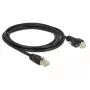 Netwerkkabel DeLOCK 85668 RJ-45 Cat6 2m zwart
