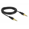 Audiokabel DeLOCK 85551 3m 3,5mm zwart