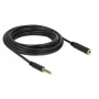 Audiokabel DeLOCK 85799 5m 4,4mm zwart