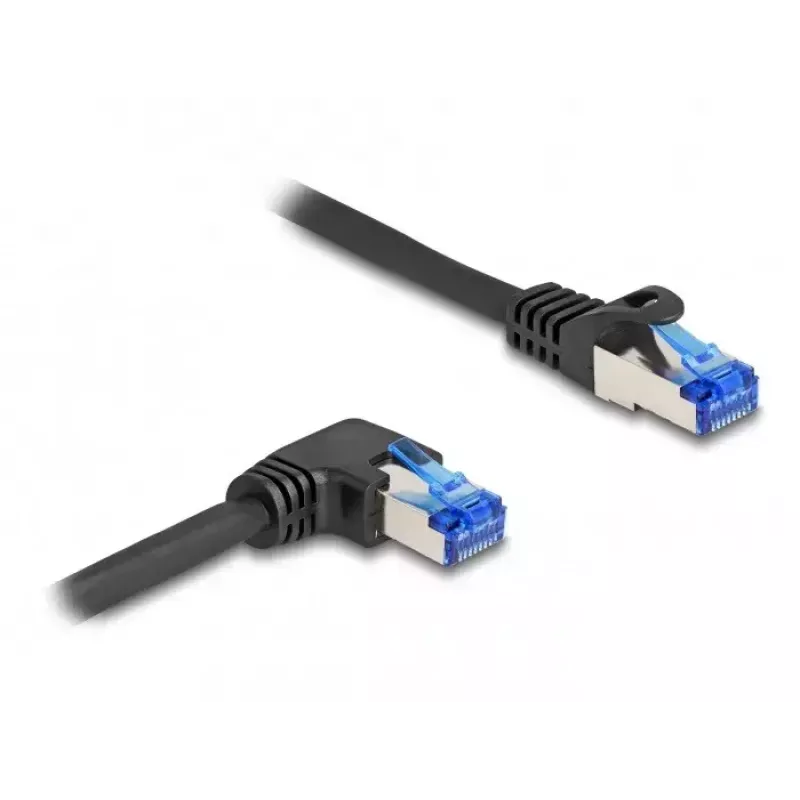Netwerkkabel DeLOCK RJ45 Cat.6A S/FTP 2m zwart