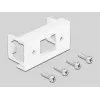 DeLOCK netwerk-verlengkabel Cat.6A 50 cm S/FTP RJ45 zwart