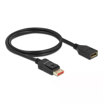 DisplayPort-verlengkabel DeLOCK 8K 60 Hz 1 m