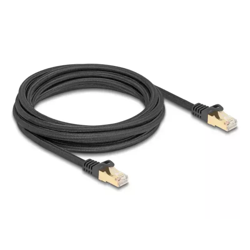 Netwerkkabel DeLOCK RJ45 Cat.6A 3m zwart