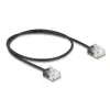 Netwerkkabel DeLOCK RJ45 Cat.6 UTP 0,5 m zwart