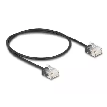 Netwerkkabel DeLOCK RJ45 Cat.6 UTP 0,5 m zwart