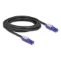 Netwerkkabel DeLOCK 80928 RJ-45 Cat6 3 m zwart violet