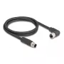 DeLOCK sensor-/actuatorkabel 80527 5 m RST M12 zwart