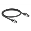 Netwerkkabel DeLOCK 80570 RJ-45 Cat8.1 0,5 m zwart