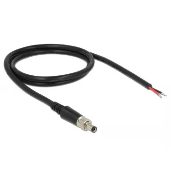 Stroomkabel DeLOCK 89908 zwart 0,95 m