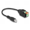 DeLOCK RCA-stekker naar klemmenstrook-adapter 15 cm 2-polig