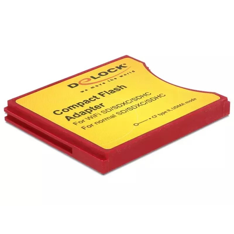 Delock 62542 kaartadapter SD/SDHC/SDXC naar CompactFlash