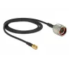 Coaxkabel DeLOCK 88940 2m RP-SMA zwart