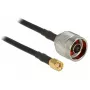 Coaxkabel DeLOCK 88940 2m RP-SMA zwart