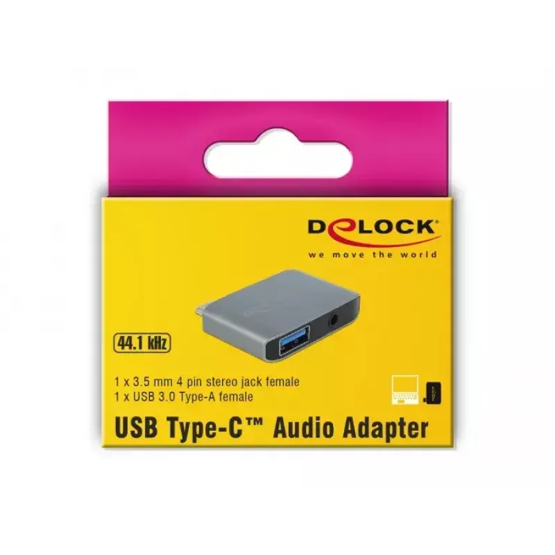 Laptop-dock DeLOCK 63965 antraciet
