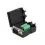 Kabelverbinder DeLOCK 66264 Sub-D 9 10-polige klemmenstrook zwart