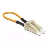 Glasvezel-loopback-adapter DeLOCK 86930 LC OM2 multimode beige