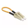 Glasvezel-loopback-adapter DeLOCK 86930 LC OM2 multimode beige