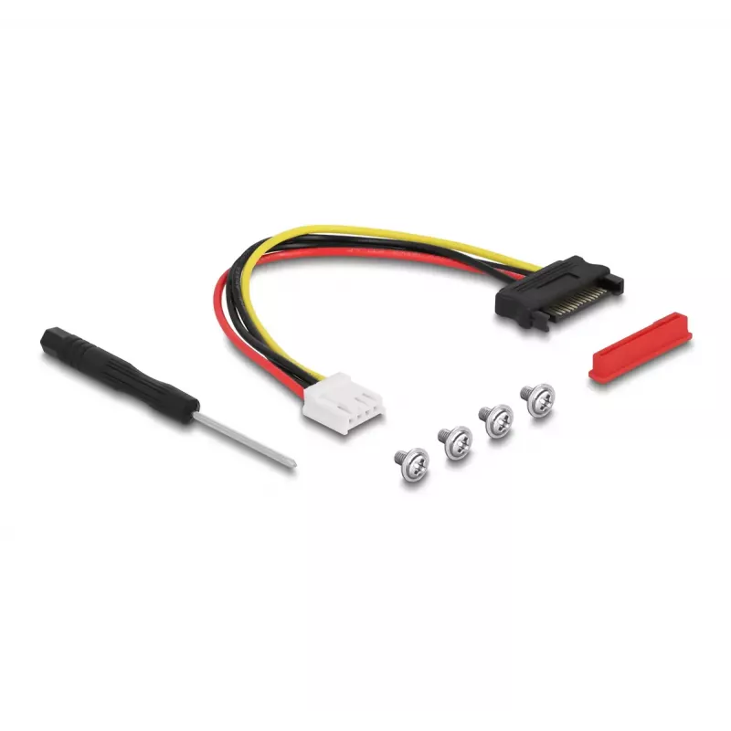 DeLOCK M.2 Key M naar U.2 SFF-8639 NVMe-adapter met 20 cm kabel