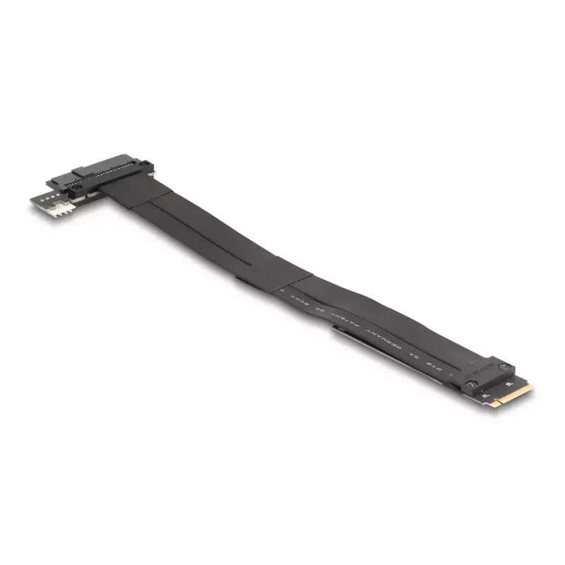 DeLOCK M.2 Key M naar U.2 SFF-8639 NVMe-adapter met 20 cm kabel