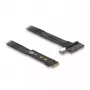 DeLOCK M.2 Key M naar U.2 SFF-8639 NVMe-adapter met 20 cm kabel