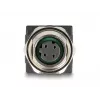 DeLOCK M12 adapter D-gecodeerd 4-polig bus naar RJ45-bus recht