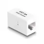 Delock 88134 Adapter RJ45-aansluiting naar RJ45-aansluiting, Cat.6A UTP, wit