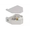 Keystone-module DELOCK 87167 — SC-naar-SC-adapter, grijs, 60,1×59,4×21,6 mm